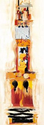 Kunstdruk Celina Bonciani - Begegnungen II 35x100cm, Verzenden, Nieuw