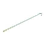 ProPlus Vierkante rotspen met haak - staal - 30 cm, Ophalen of Verzenden, Nieuw