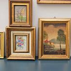 Lijst (8) - Canvas, Hout, Koper, bladgoud