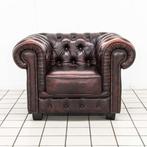 Donkerrode Chesterfield Fauteuil, Huis en Inrichting, Ophalen of Verzenden, Nieuw