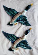 Wanddecoratie (2) - Frankrijk - Handgeschilderde, Glazuur, Antiek en Kunst