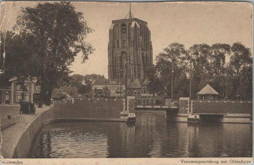 LEEUWARDEN - Vrouwenpoortsbrug met Oldenhoven, Verzamelen, Ansichtkaarten | Nederland, Verzenden