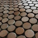 Mozaïektegel Dots Bronze Glanzend 30x30 cm, Nieuw, Overige materialen, Overige typen, 20 tot 40 cm