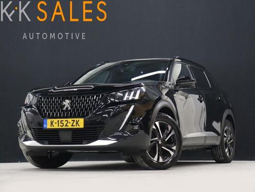 Zakelijke Lease |  Peugeot 2008 1.2 PureTech GT, Auto's, Peugeot, Dealer onderhouden, Lease, Zwart, Handgeschakeld, SUV of Terreinwagen