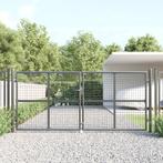 vidaXL Poort draadgaas 300x175 cm staal antracietkleurig, Verzenden, Nieuw