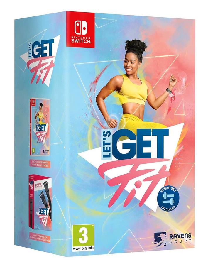Switch Lets Get Fit [Strap Set Bundle], Spelcomputers en Games, Games | Nintendo Switch, Zo goed als nieuw, Verzenden