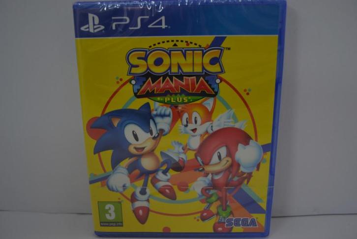 Sonic Mania Plus - SEALED (PS4), Spelcomputers en Games, Games | Sony PlayStation 4, Zo goed als nieuw, Verzenden