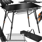 tectake® Campingtafel - Klaptafel van aluminium - Oprolbaar, Tuin en Terras, Tuintafels, Verzenden, Zo goed als nieuw
