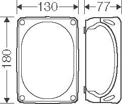Hensel KX 1010 C ATEX Zone 2/22 Aansluitdoos IP66 - KX 1010, Doe-het-zelf en Verbouw, Elektra en Kabels, Overige typen, Nieuw