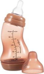 Difrax Anti-Colic S-Babyfles Natural - 170 ml - Brick/Roodbr, Verzenden, Nieuw
