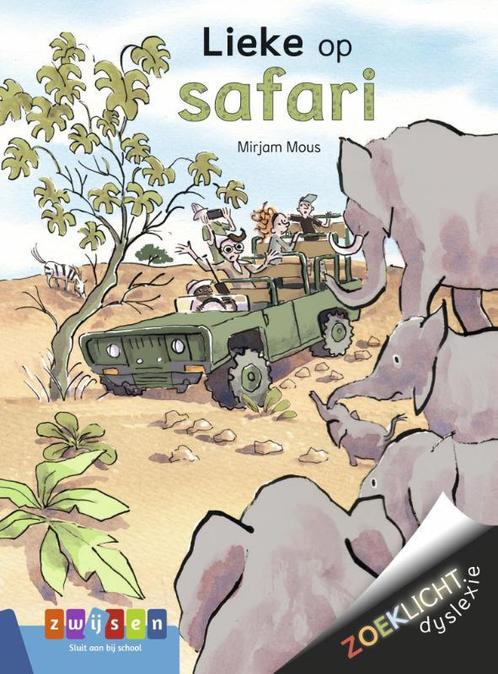 Lieke op safari / Zoeklicht Dyslexie 9789048737598, Boeken, Kinderboeken | Jeugd | onder 10 jaar, Zo goed als nieuw, Verzenden