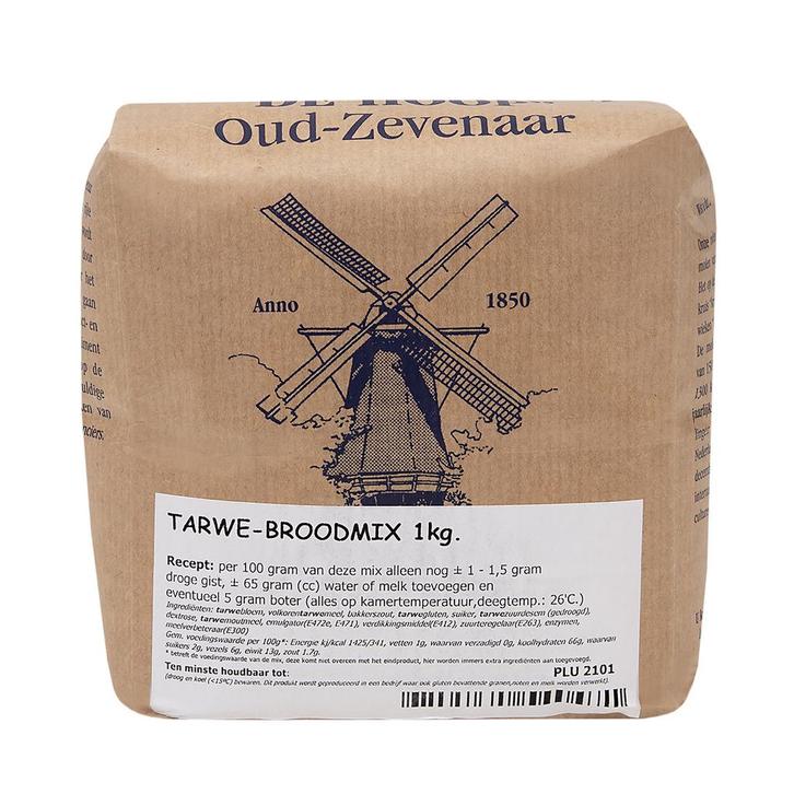 Molen de Hoop Tarwe Broodmix 1kg, Hobby en Vrije tijd, Taarten en Cupcakes maken, Nieuw, Verzenden