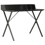 vidaXL Bureau 80x50x84 cm zwart, Verzenden, Nieuw