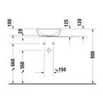 Waskom Duravit D-Neo Opbouw Rond 40 cm Hoogglans Wit, Ophalen of Verzenden, Nieuw