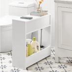 2dekans | SoBuy Toiletkast met toiletrolhouder - 60x20x55 cm, Huis en Inrichting, Woonaccessoires | Spiegels, Ophalen of Verzenden