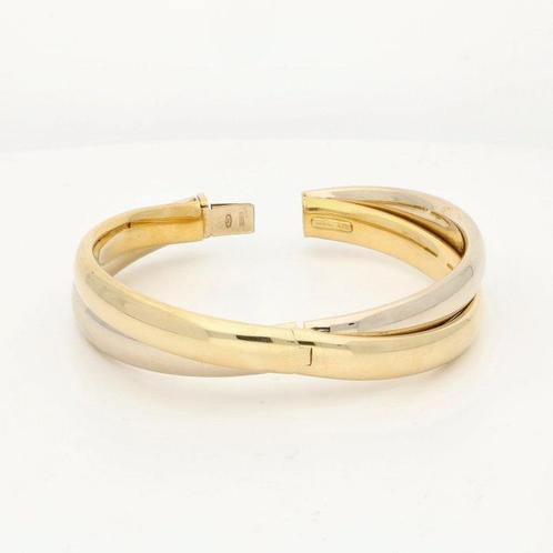 Armband - 18 karaat Geel goud, Witgoud, Sieraden, Tassen en Uiterlijk, Armbanden