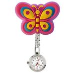 Fako® - Verpleegstershorloge - 3D Ketting - Vlinder, Verzenden, Nieuw