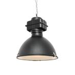 Industriële hanglamp zwart 53,5 cm - Sicko, Nieuw, Industrieel, 75 cm of meer