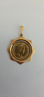 Munthanger - 14 karaat Geel goud - Gouden tientje 1911, Sieraden, Tassen en Uiterlijk, Antieke sieraden