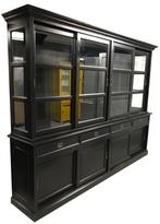 Buffetkast zwart- zwart Woensdrecht 300cm, Huis en Inrichting, Kasten | Buffetkasten, Ophalen of Verzenden, Nieuw