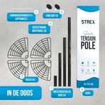 2dekans | Strex Telescopische doucheplank hoek - 4 korven -, Ophalen of Verzenden, Zo goed als nieuw