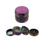 Aluminium Rainbow Kruidengrinder Ø55 mm, Verzamelen, Rookartikelen, Aanstekers en Luciferdoosjes, Ophalen of Verzenden, Nieuw