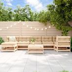 vidaXL 8-delige Loungeset massief grenenhout, Verzenden, Nieuw, 8 zitplaatsen, Loungeset