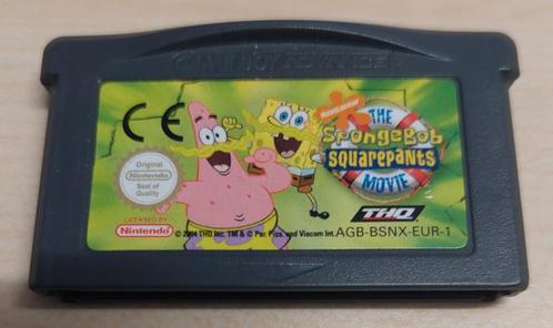 SpongeBob Squarepants the movie losse cassette (gameboy, Spelcomputers en Games, Games | Nintendo Game Boy, Zo goed als nieuw