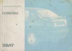 1996 Seat Cordoba Instructieboekje Handleiding Nederlands, Auto diversen, Handleidingen en Instructieboekjes, Verzenden