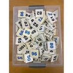 Cijferclips Zwart en Blauw, 0 tot 100 (zie omschr), Verzenden, Nieuw