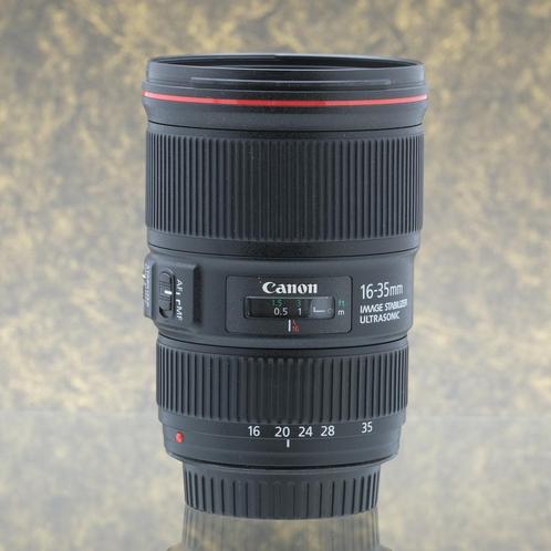 Canon EF 16-35mm L IS USM – Tweedehands objectief, Audio, Tv en Foto, Fotografie | Lenzen en Objectieven, Groothoeklens, Zo goed als nieuw