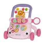 Baby Walker, Baby Loopwagen, Baby Walker met speelbord Roze, Ophalen of Verzenden, Nieuw