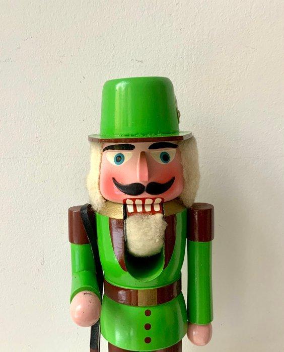 Kerstbeeldje - boswachter - Hout - Notenkraker jaren, Diversen, Kerst