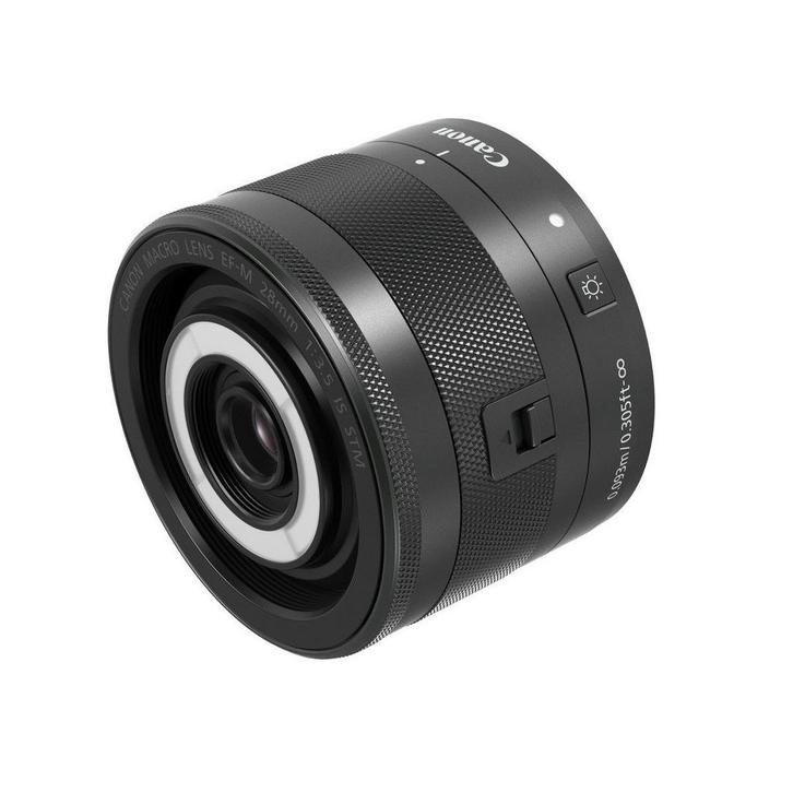 Canon EF-M 28mm f/3.5 Macro IS STM objectief - Tweedehands, Audio, Tv en Foto, Fotografie | Lenzen en Objectieven, Macrolens, Gebruikt