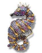 Broche - 18 karaat Geel goud, Prachtige grote 18k gouden