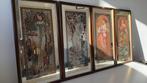 Alphons Mucha (1860-1939) (After) - The four seasons -, Antiek en Kunst