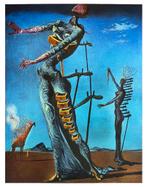 Kunstdruk Salvador Dali - La girafe en feu 60x80cm, Huis en Inrichting, Woonaccessoires | Schilderijen, Tekeningen en Foto's, Verzenden