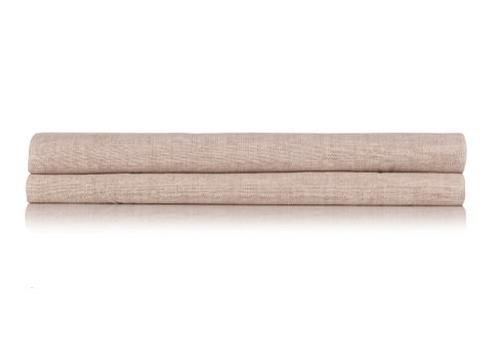 ZoHome Laken Lino Sandy Beige - 100% Katoen, Huis en Inrichting, Slaapkamer | Beddengoed