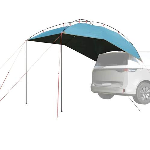 vidaXL Autotent waterdicht blauw, Caravans en Kamperen, Tenten, Nieuw, tot en met 2, Verzenden