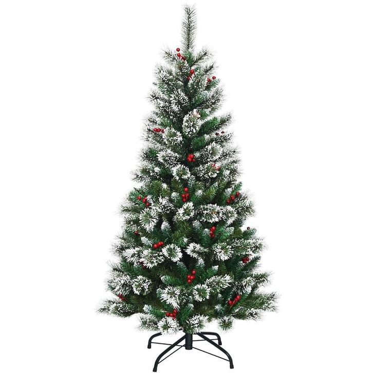 2dekans | Coast Kunstkerstboom met Nepsneeuw - 150 cm - PVC, Diversen, Kerst, Zo goed als nieuw, Ophalen of Verzenden
