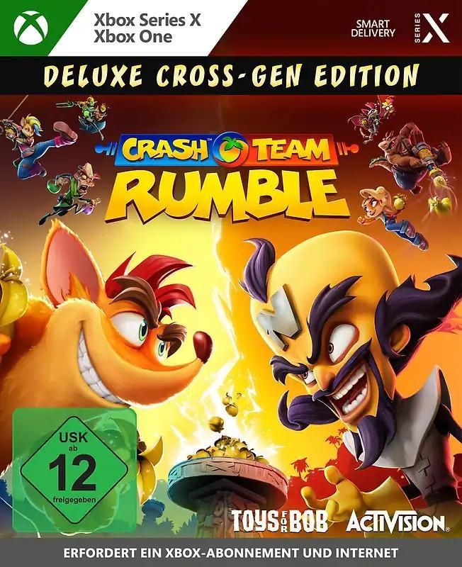 Crash Team Rumble-Deluxe Edition Duits (Xbox Series X), Spelcomputers en Games, Games | Xbox Series X en S, Zo goed als nieuw