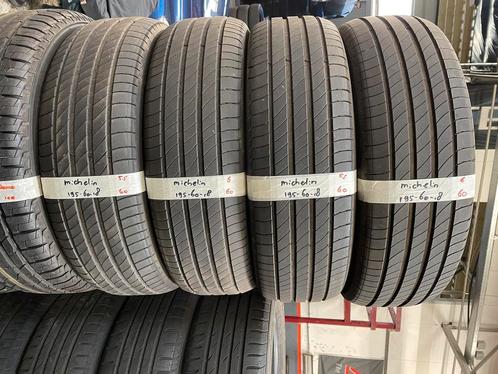 195-60-18 Michelin Zomerbanden 6mm Incl Montage 195 60 18, Auto-onderdelen, Banden en Velgen, 18 inch, Zomerbanden, 195 mm, Terreinwagen