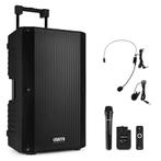 Retourdeal - Vonyx VSA700-BP portable speaker met Bluetooth, Verzenden, Zo goed als nieuw