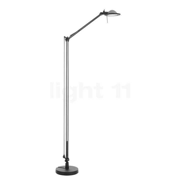 Luceplan Berenice Vloerlamp, reflector aluminiumgrijs/body z, Huis en Inrichting, Lampen | Vloerlampen, Nieuw, Verzenden
