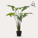 Kunstplant - Alocasia Frydek - Olifantsoor - 120 cm, Verzenden, Nieuw