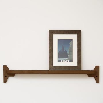 Foto Wandplank Eikenhout Donker 100 cm beschikbaar voor biedingen