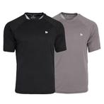 Donnay Donnay Heren - 2-Pack - Sport T-shirt André - Zwart &, Verzenden, Nieuw