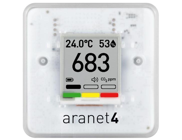 Aranet4 CO2 meter (CO2/Temperatuur/Luchtvochtigheid), Doe-het-zelf en Verbouw, Meetapparatuur, Overige meters, Nieuw, Ophalen of Verzenden