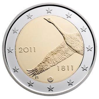 Finland 2 Euro Nationale Bank 2011, Postzegels en Munten, Munten | Europa | Euromunten, Verzenden