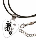 Ska scooter plectrum ketting, sleutelhanger of oorbellen, Sieraden, Tassen en Uiterlijk, Nieuw, Ophalen of Verzenden